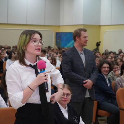 Старшеклассники выбрали ОЛИМП!