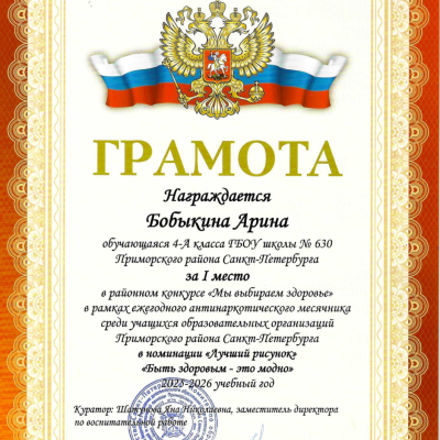 Наши достижения
