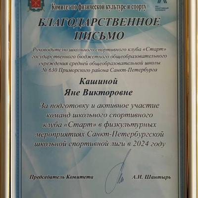 1 место в школьной спортивной лиге!